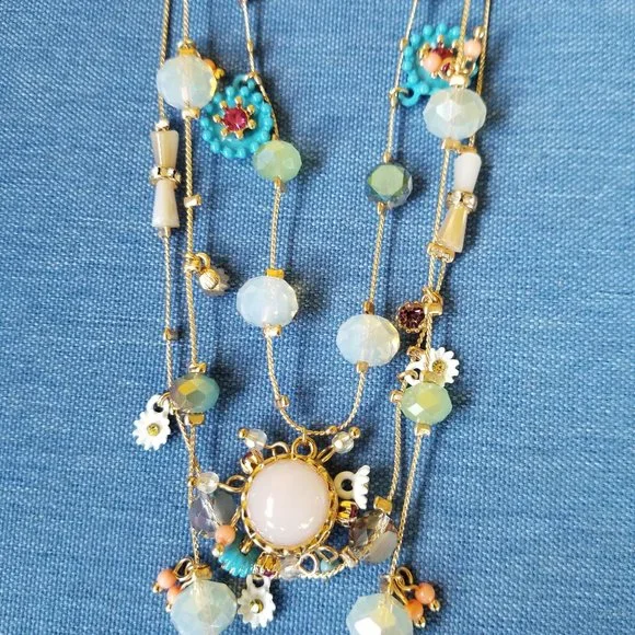 Betsey Johnson Tri-Necklace - NWT - Picture 3 of 10